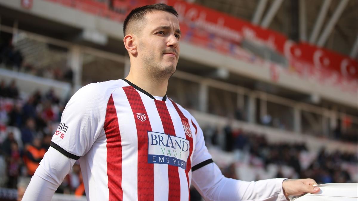 Rey Manaj att gollerle Sivasspor'u srtlad