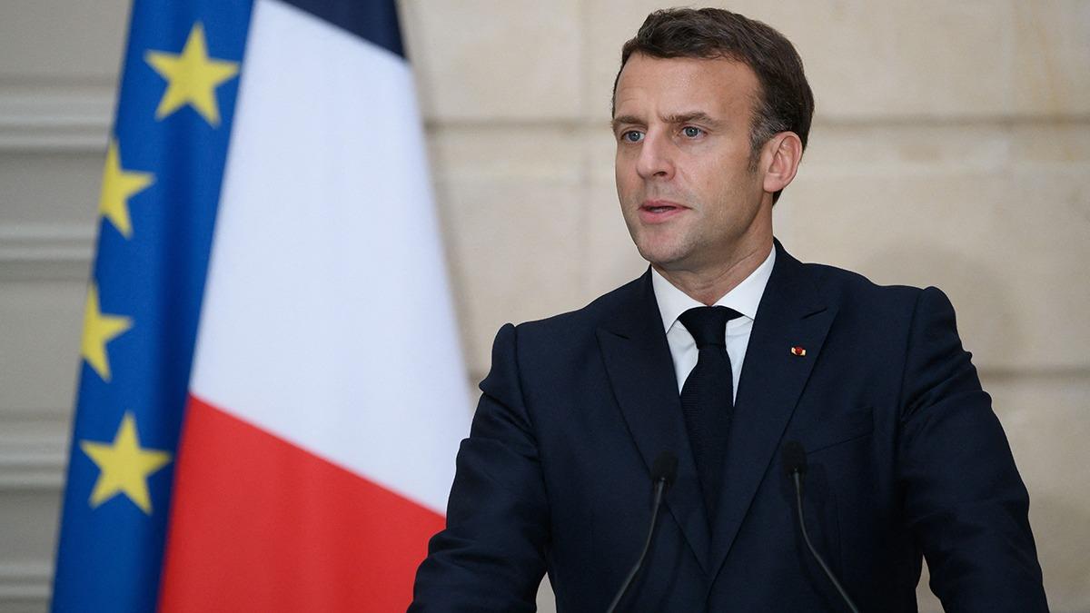 Fransa Cumhurbakan Macron: Gazze'deki sava sona ermeli