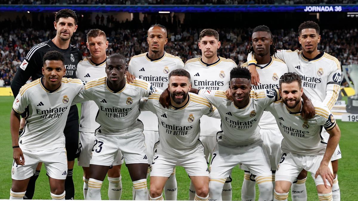 te Real Madrid'in ampiyonlar Ligi serveni