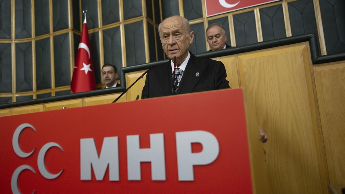 MHP Lideri Baheli: Bir terristin 31 Mart seimlerinde aday gsterilmesi demokrasiye hakarettir