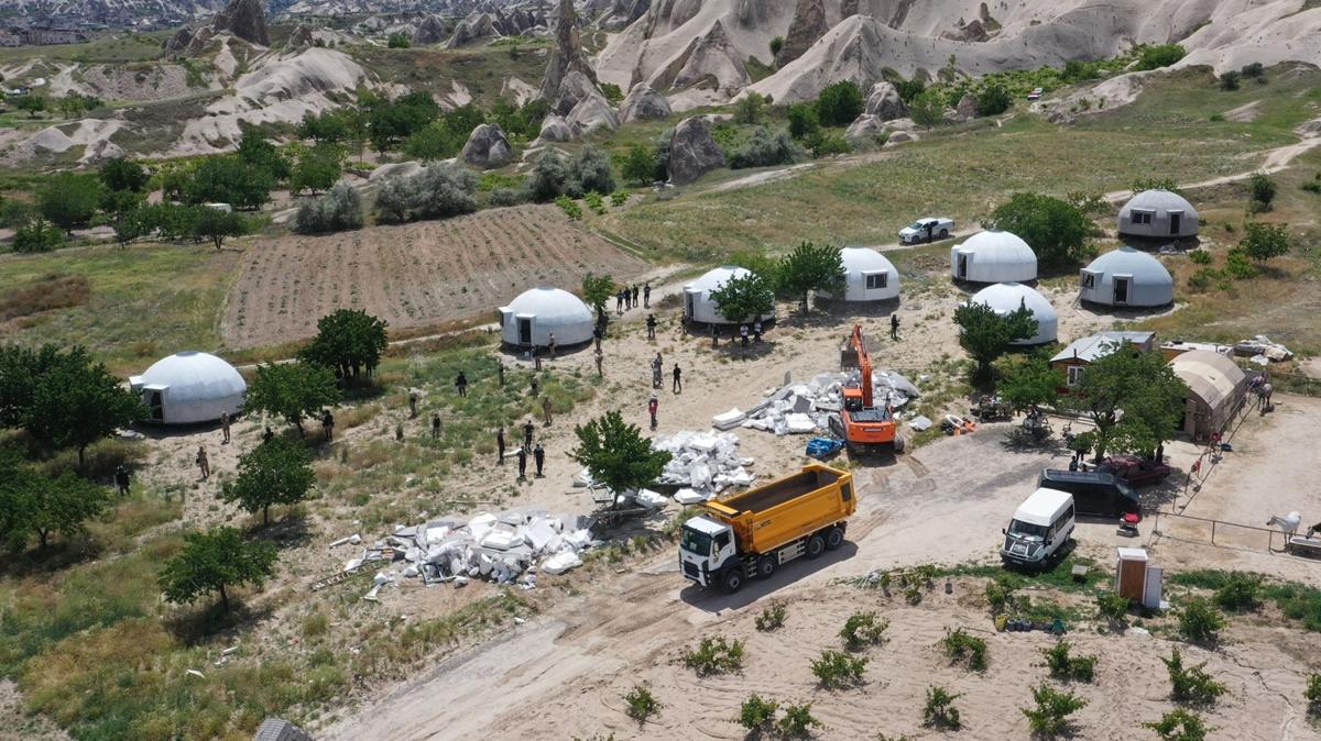 Kapadokya'da kaak tesis ykld