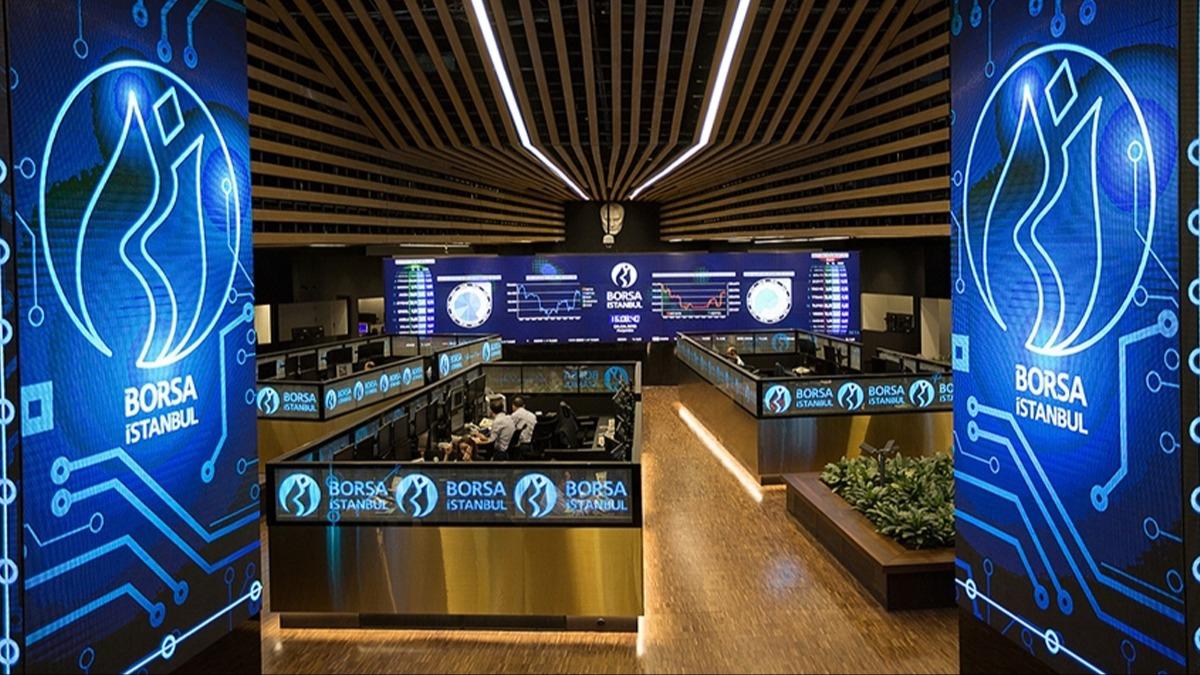 Borsa stanbul'da BIST 100 endeksi gne ykselile balad