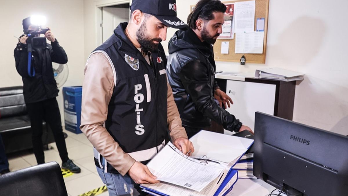 Ehliyet snavnda usulszlk yapan 4 pheli gzaltna alnd