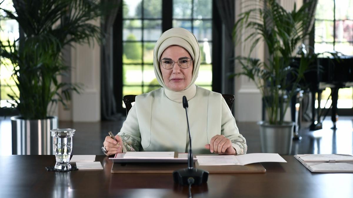 BM toplantsnda bakanlk eden Emine Erdoan: Uygulamay hayata geirmeyi neriyorum