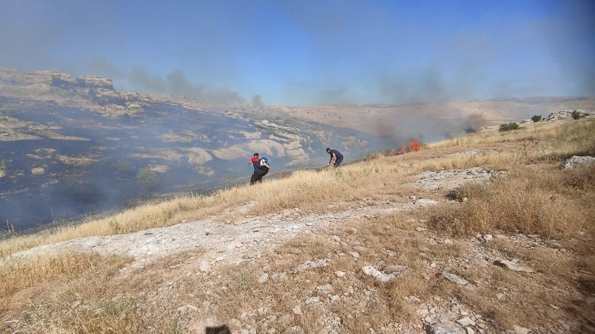 Mardin'deki yangn kontrol altna alnd