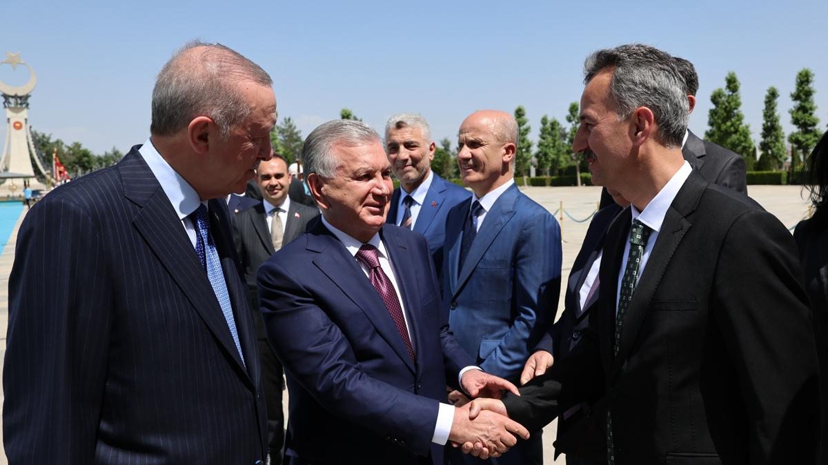 zbekistan'dan TUSA'a ziyret