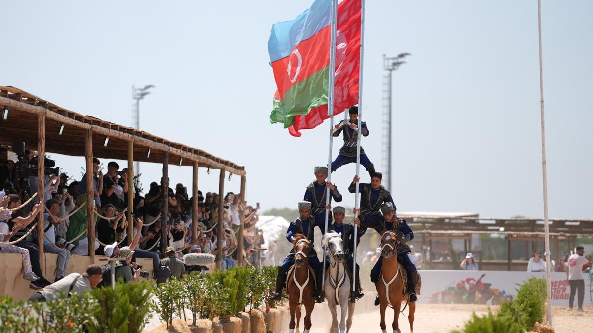 6. Etnospor Kltr Festivali'nde ''Azerbaycan-Karaba at gsterisi'' byk ilgi grd