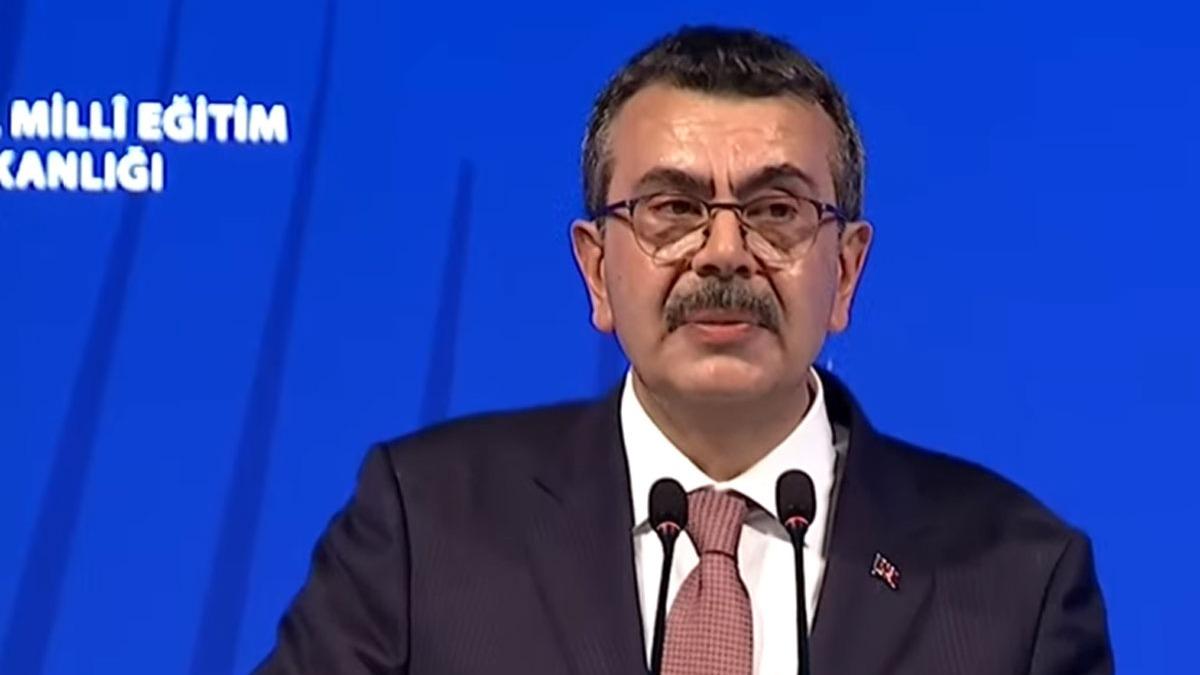 Bakan Tekin: Mfredatmzn ortak noktas gzel Trke