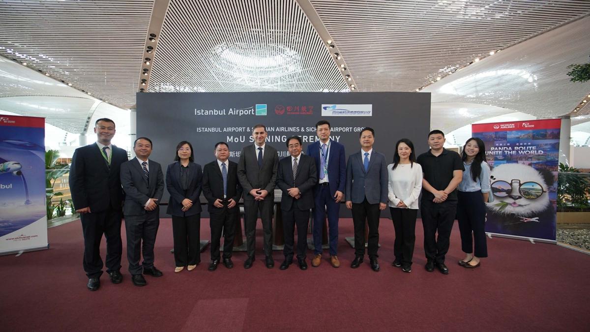 GA ve Sichuan Havayollar arasnda imzalar atld: Hedef 1 milyon inli turist