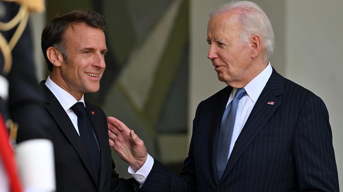 Biden ve Macron'dan soykrma destek: Memnuniyet duyuyoruz 