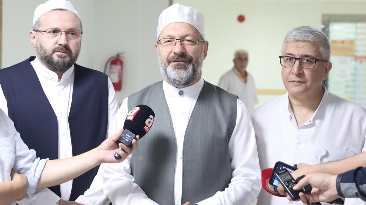 Diyanet leri Bakan Erba: Bu sabah itibaryla 10 hac adaymz hayatn kaybetti