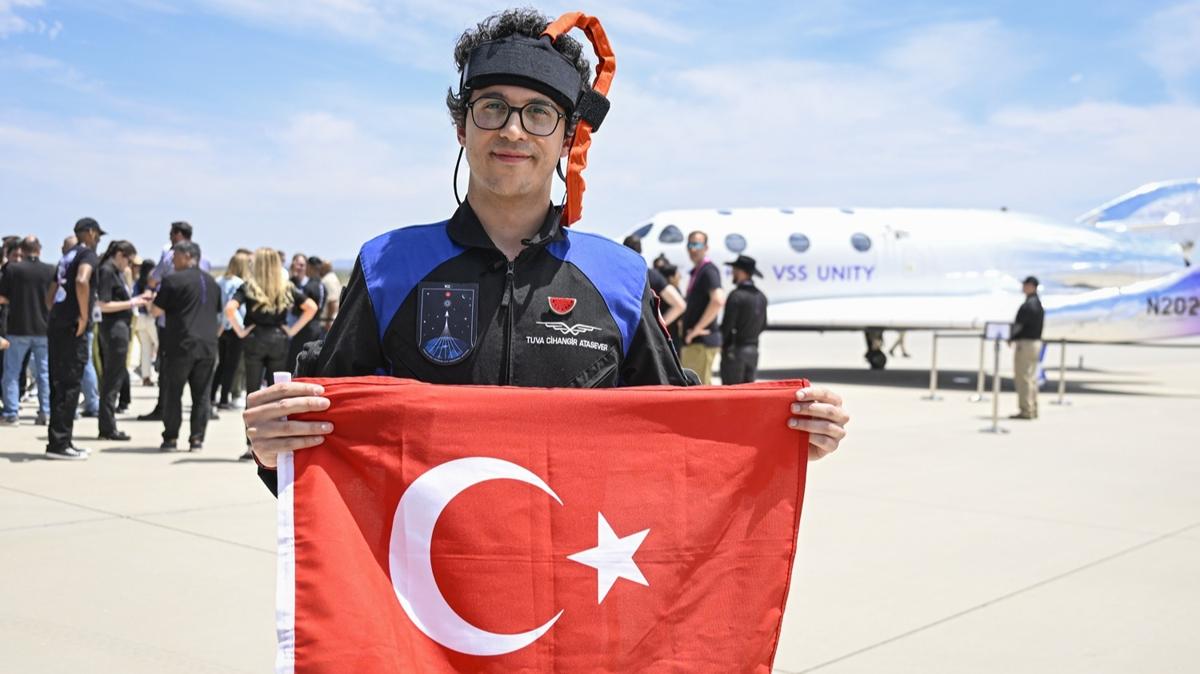 Trkiye'nin ikinci astronotu Atasever, Azerbaycan'a byk sevin yaatt!