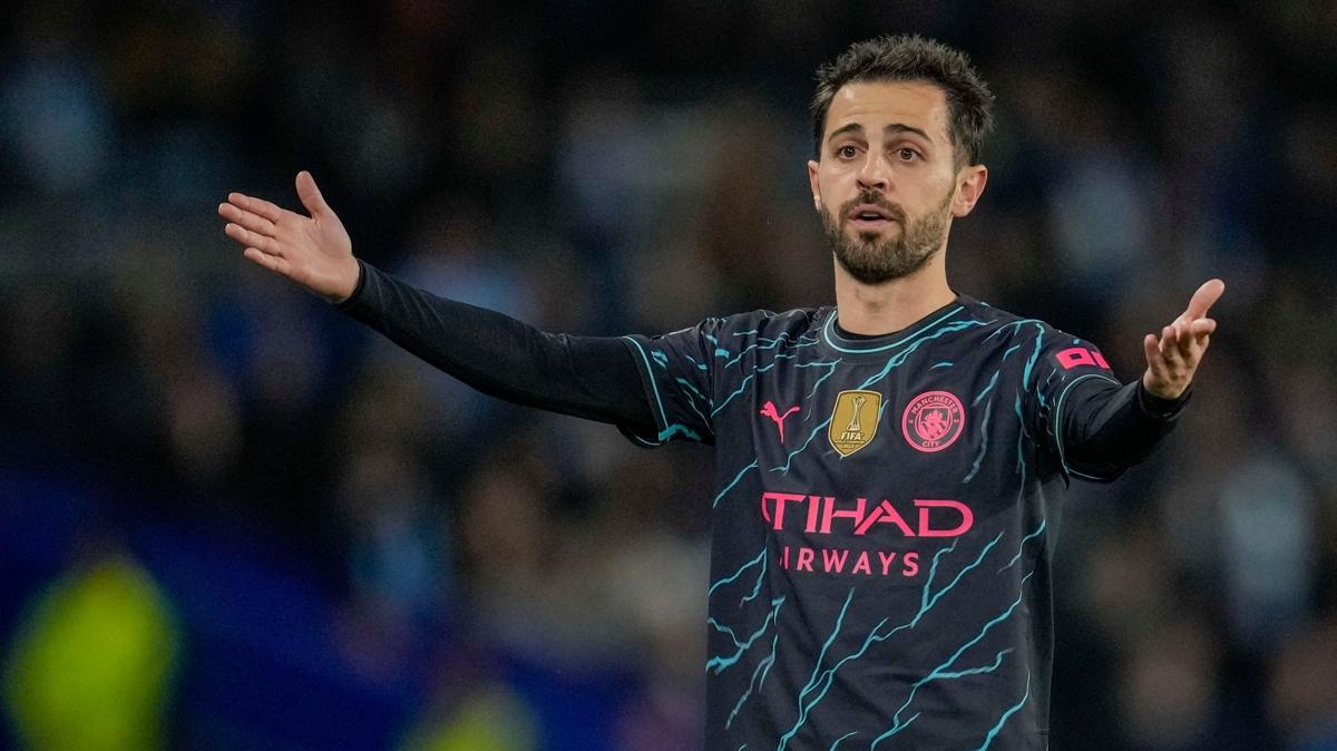 Pep Guardiola'dan Bernardo Silva szleri!