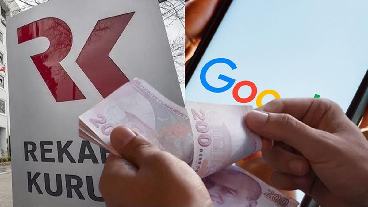 Rekabet Kurulu'ndan Google'a 482 milyon TL para cezas