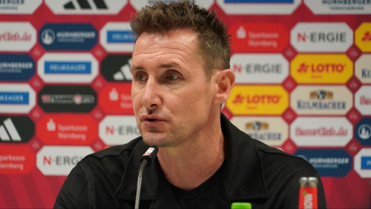 Nrnberg'in yeni hocas Miroslav Klose oldu