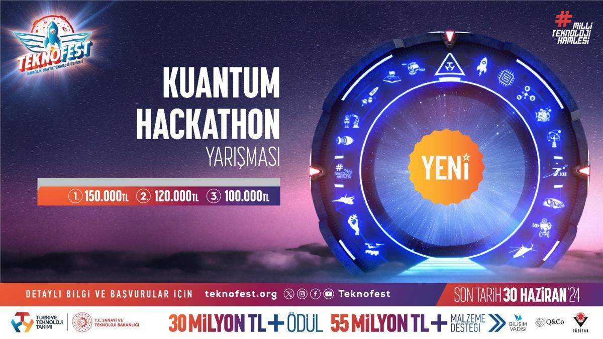 Gen Mhendisler TEKNOFEST Kuantum Hackathon Yarmasnda buluuyor