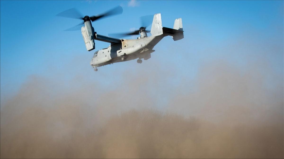 ABD'nin V-22 Osprey askeri uaklarna 2025'e kadar kalka izin yok!