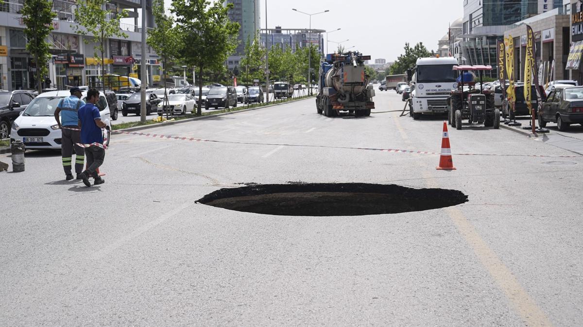 Ankara'da yol kt!