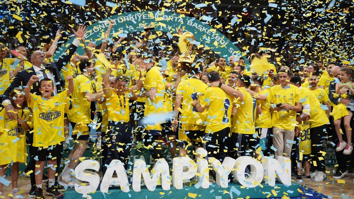 Fenerbahe Beko'dan ampiyonluk paylam