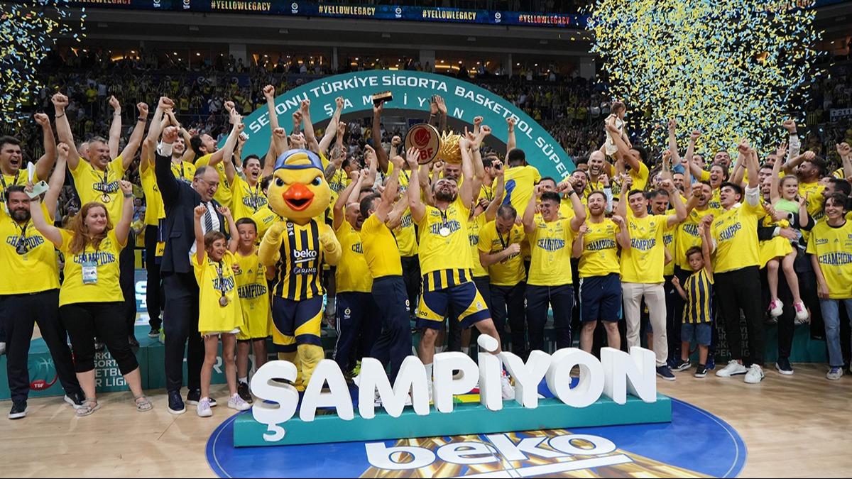 Potann en by belli oldu! ampiyon Fenerbahe Beko