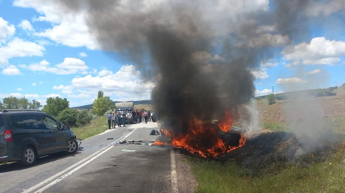 ankr'da trafik kazas: 1 l