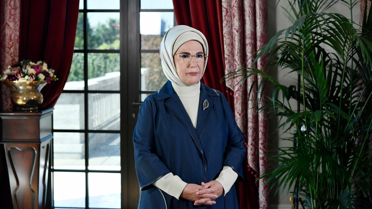 Emine Erdoan'dan Kurban Bayram mesajnda 'Filistin' vurgusu