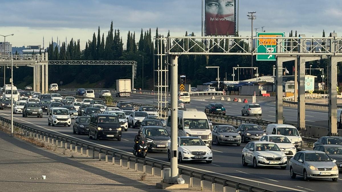 Otoyollarda Kurban Bayram tatili younluu