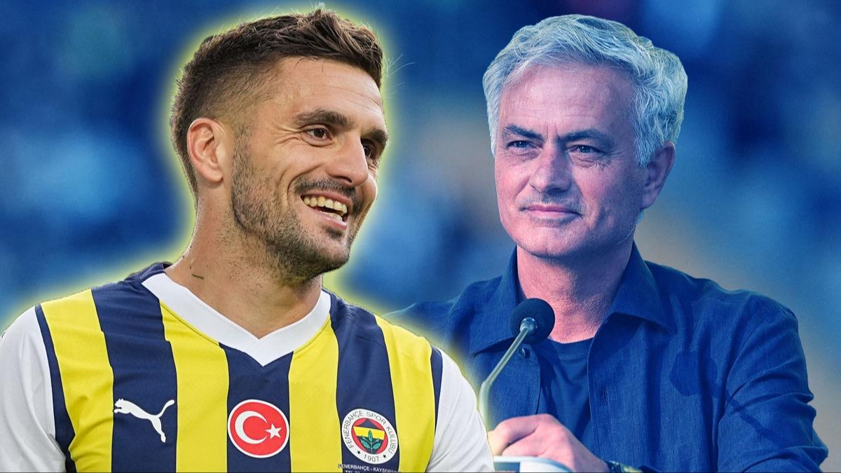 Dusan Tadic'ten Jose Mourinho aklamas! ''Onunla Fenerbahe hakknda konutuk''