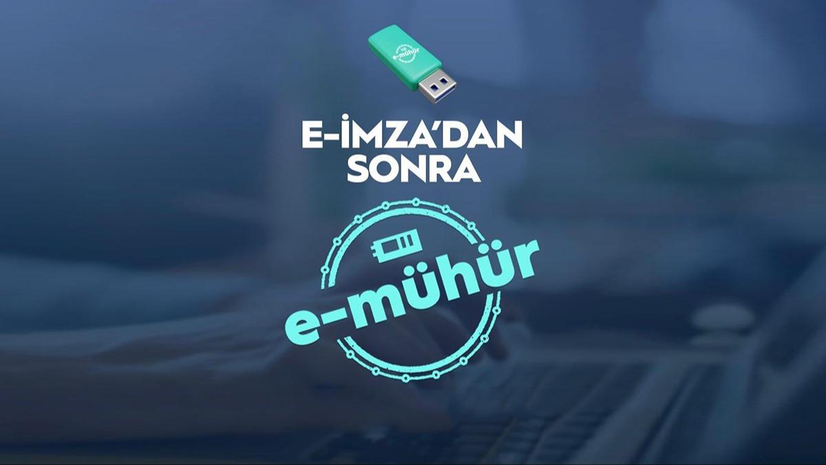 Hazrlklar tamamland! e-imza sonras e-mhr geliyor