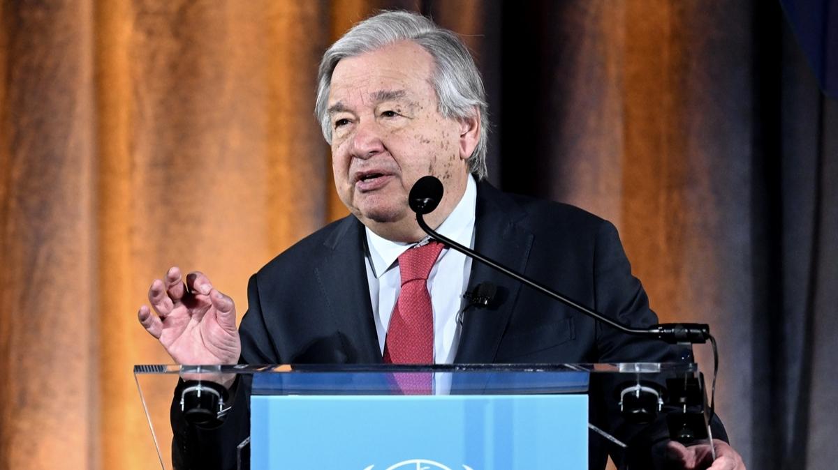 Guterres: Nefret sylemini tamamen ortadan kaldrmak iin almalyz