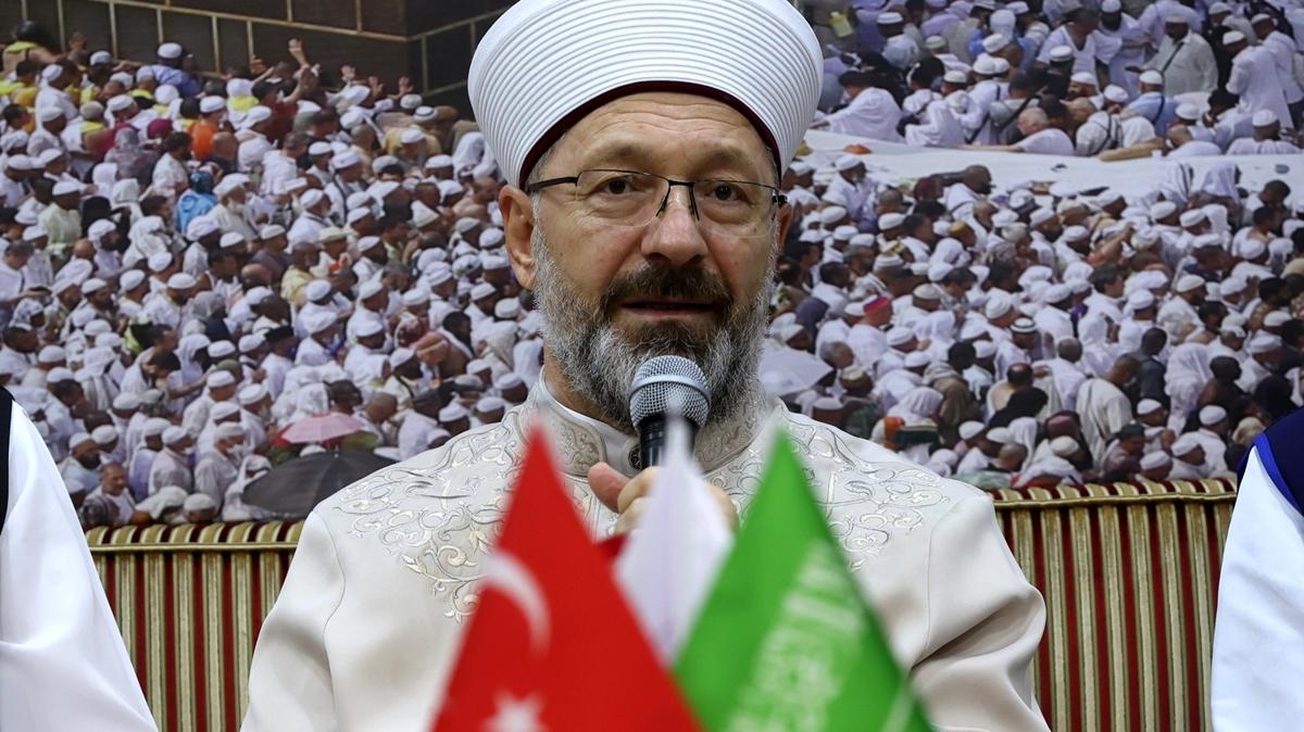 Diyanet leri Bakan Erba'tan ''Diyanet'in Trkleri Suudi Arabistan'a ikayet ettii'' iddiasna tepki