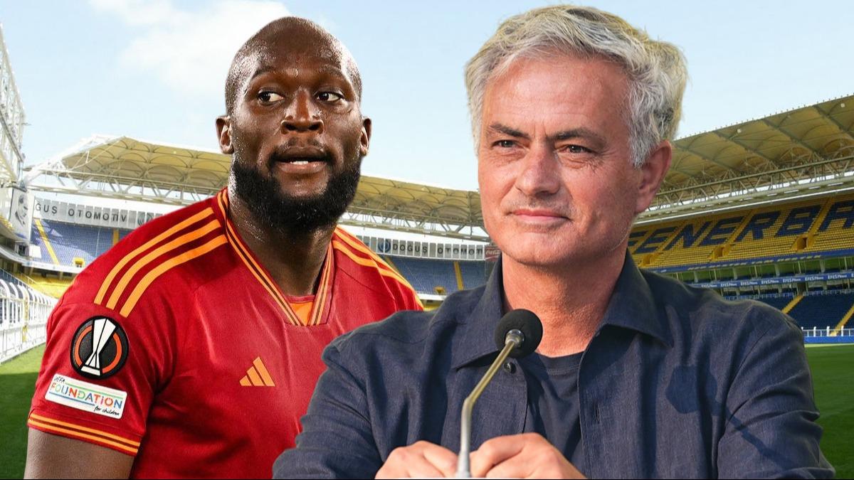 Fenerbahe'de hedef Romelu Lukaku! ''Jose Mourinho her eyi yapar''