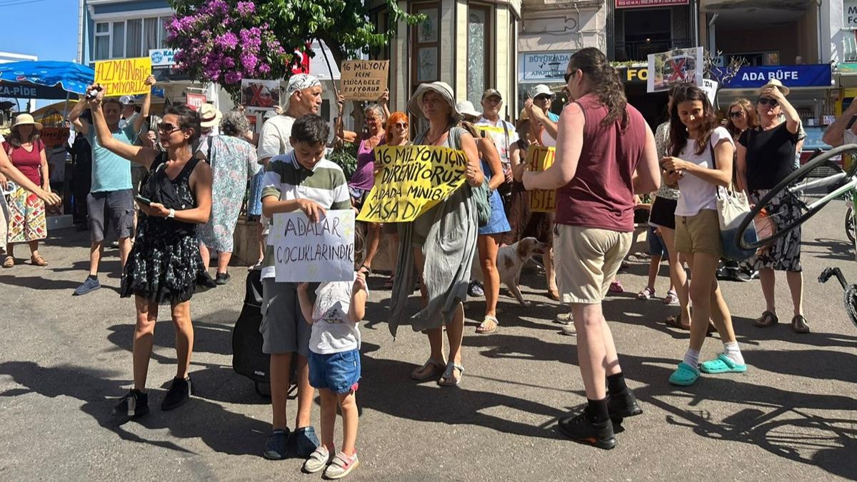 Bykada'da toplandlar! ETT'ye minibs tepkisi