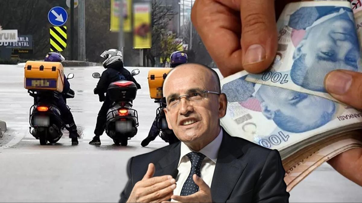 Garson ve motokuryeye iyi haber! Bakan imek: Yeni vergi yok, muafiyet getiriyoruz