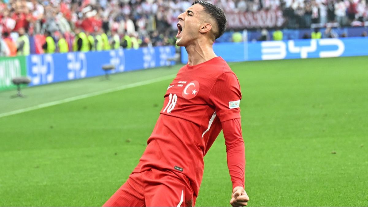 UEFA aklad! EURO 2024'te haftann gol Mert Mldr'den