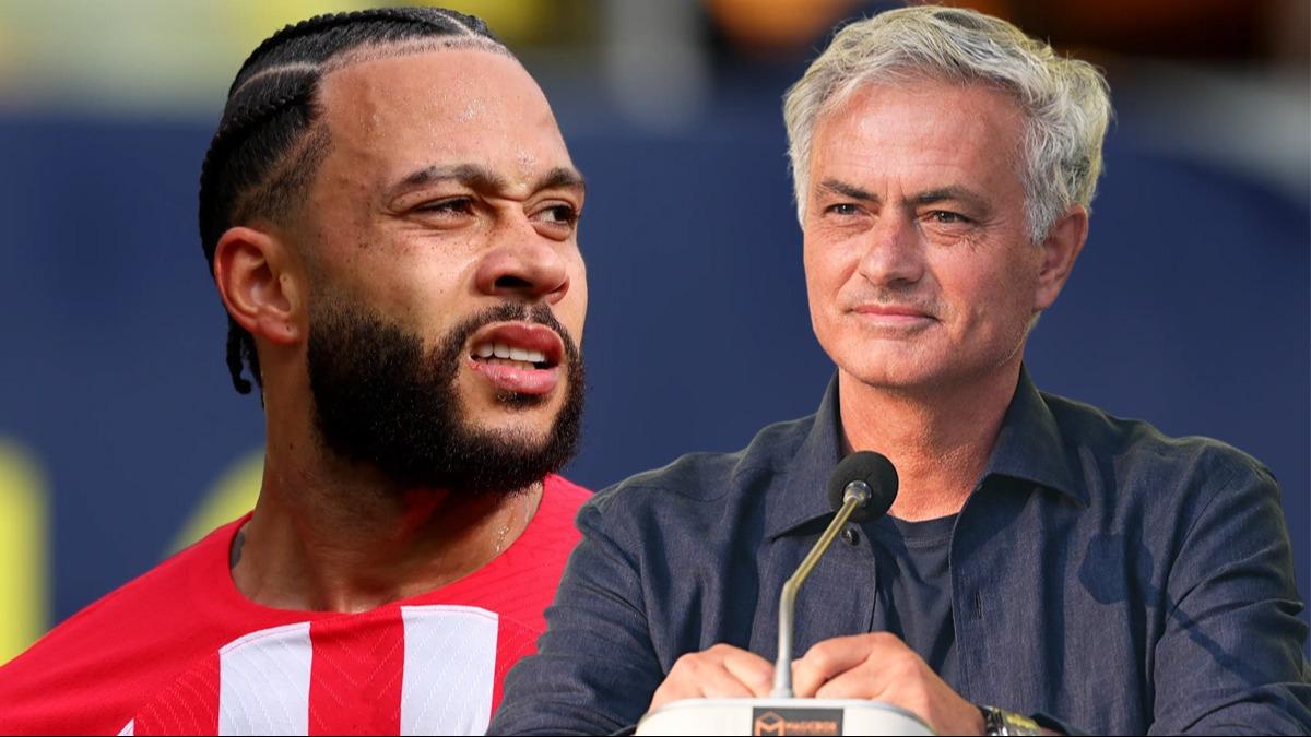 Jose Mourinho devreye girdi! Fenerbahe'den Memphis Depay hamlesi