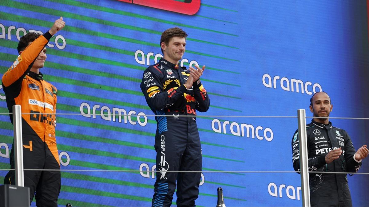 Verstappen F1 spanya Grand Prix'sini kazand