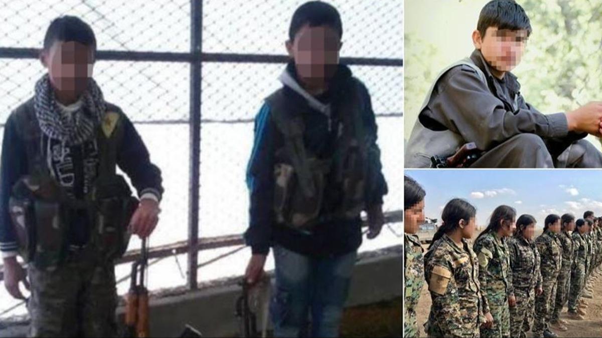 PKK'nn kirli yz ABD raporlarna yansd! ocuklar zorla silah altna alyorlar