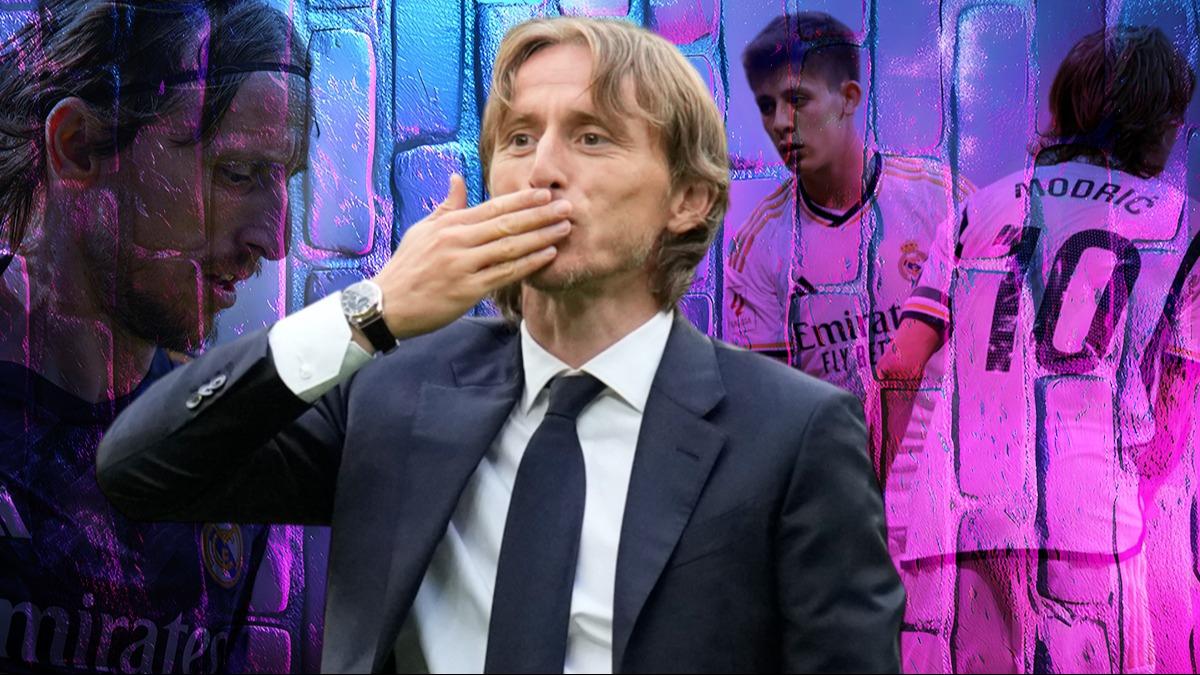 Ve Luka Modric transferi resmen bitti! 1 yllk anlama saland: Srpriz imza...