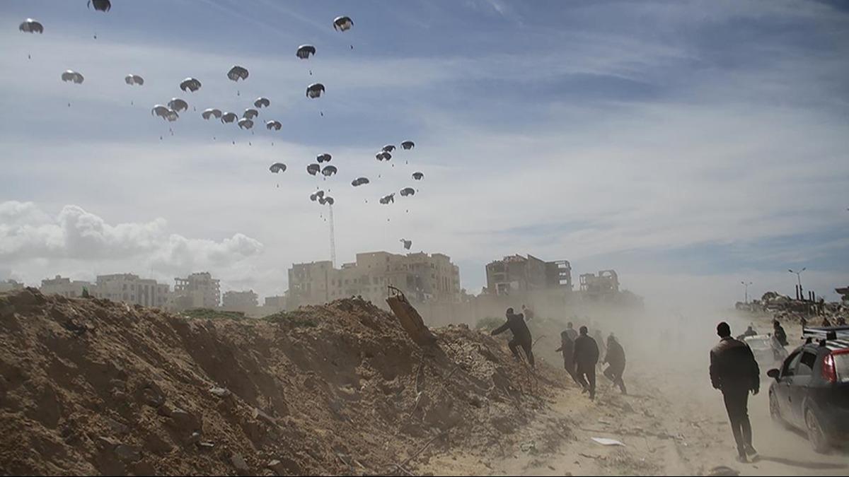 srail'e askeri ekipman desteini srdren CENTCOM'tan Gazze aklamas: Son bir haftada bin 384 metrik ton yardm ulat