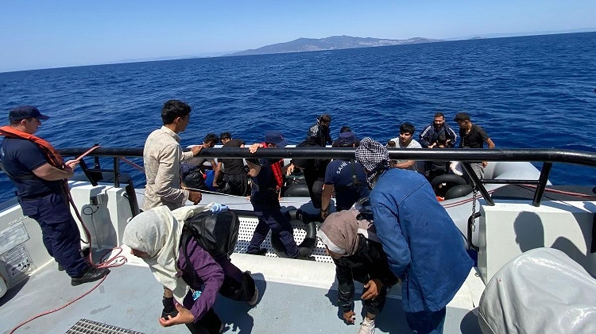 zmir aklarnda operasyon: 43 gmen yakaland