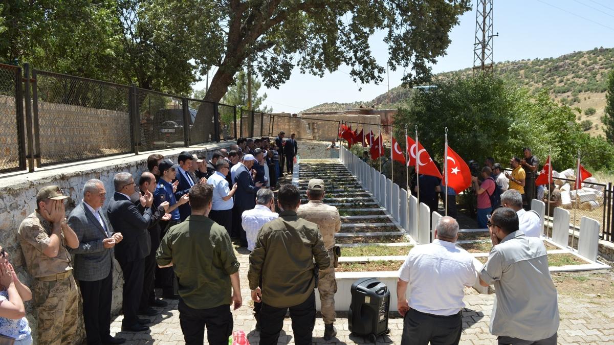 37 yl nce PKK'l terristlerce ehit edilenler Mardin'de anld