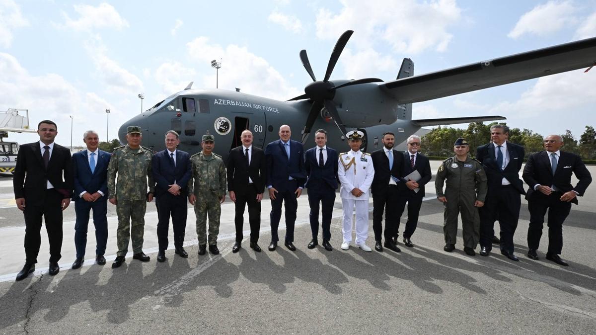 Azerbaycan ''C-27J Spartan'' tipi askeri nakliye ua satn ald