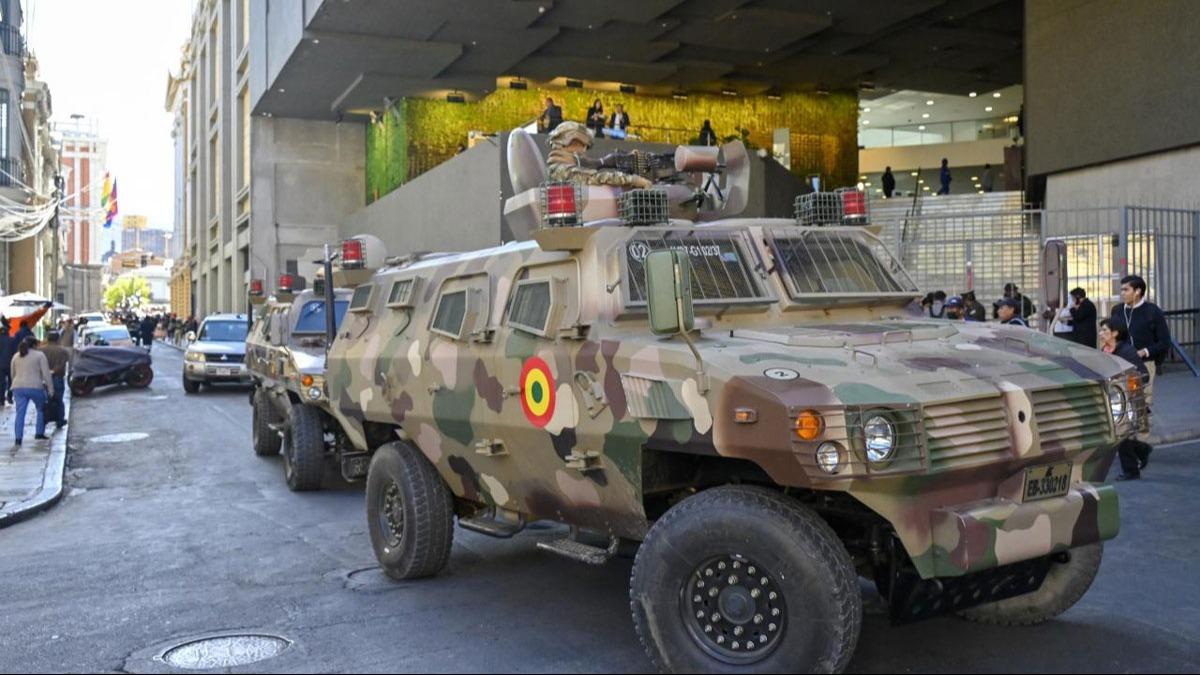 Bolivya'da darbe giriimi! Seferberlik arsnda bulunuldu 