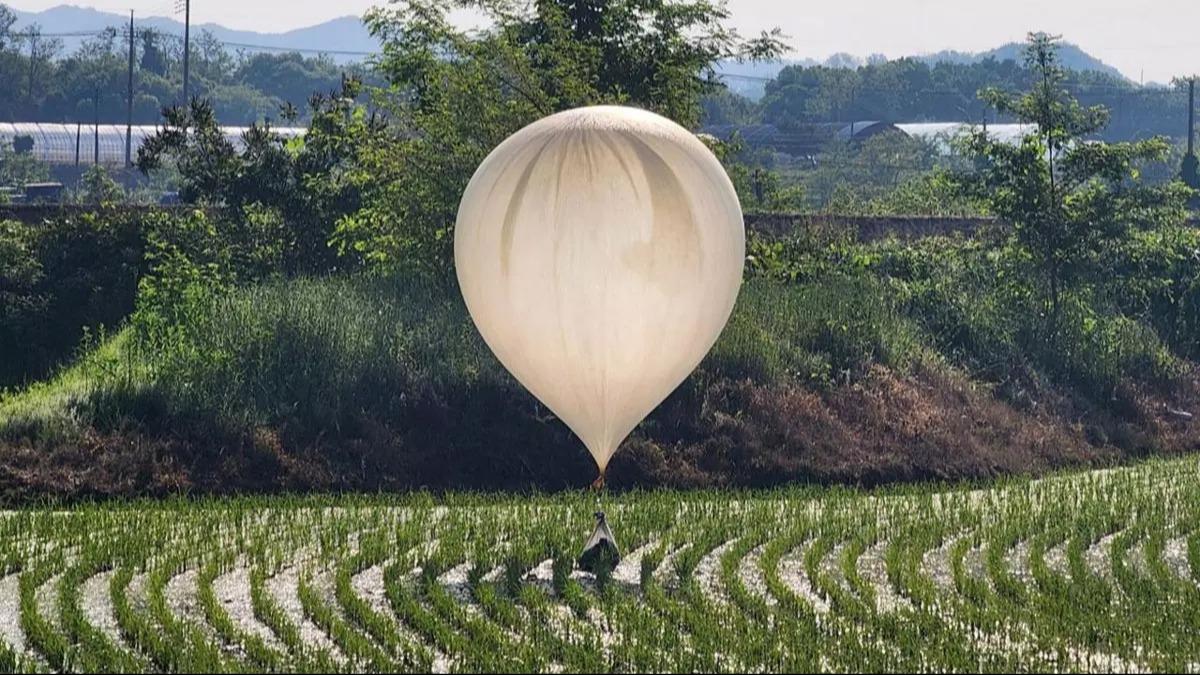 Kuzey Kore'nin p balonlar bakent Seul havaliman trafiini fel etti