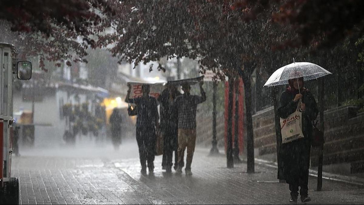 Scaklklar dyor! Meteoroloji'den kuvvetli ya uyars