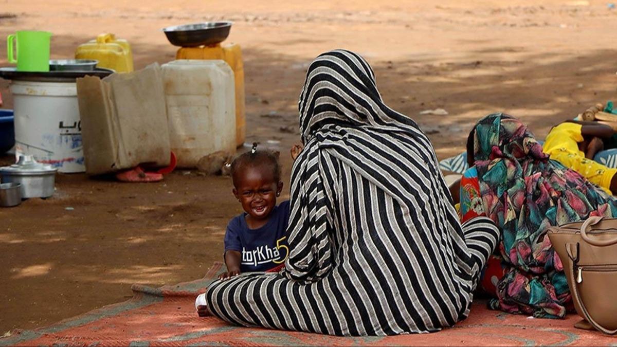 Sudan'da 3 milyon kii alktan lebilir