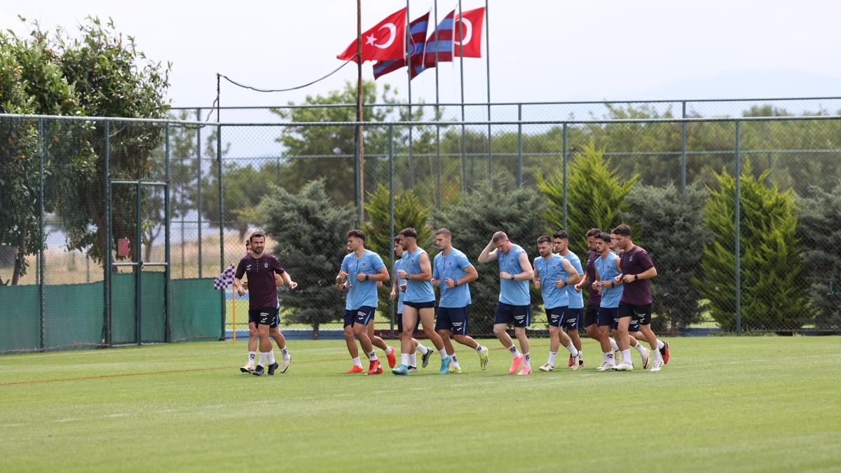 Trabzonspor'da yeni sezon hazrlklar sryor