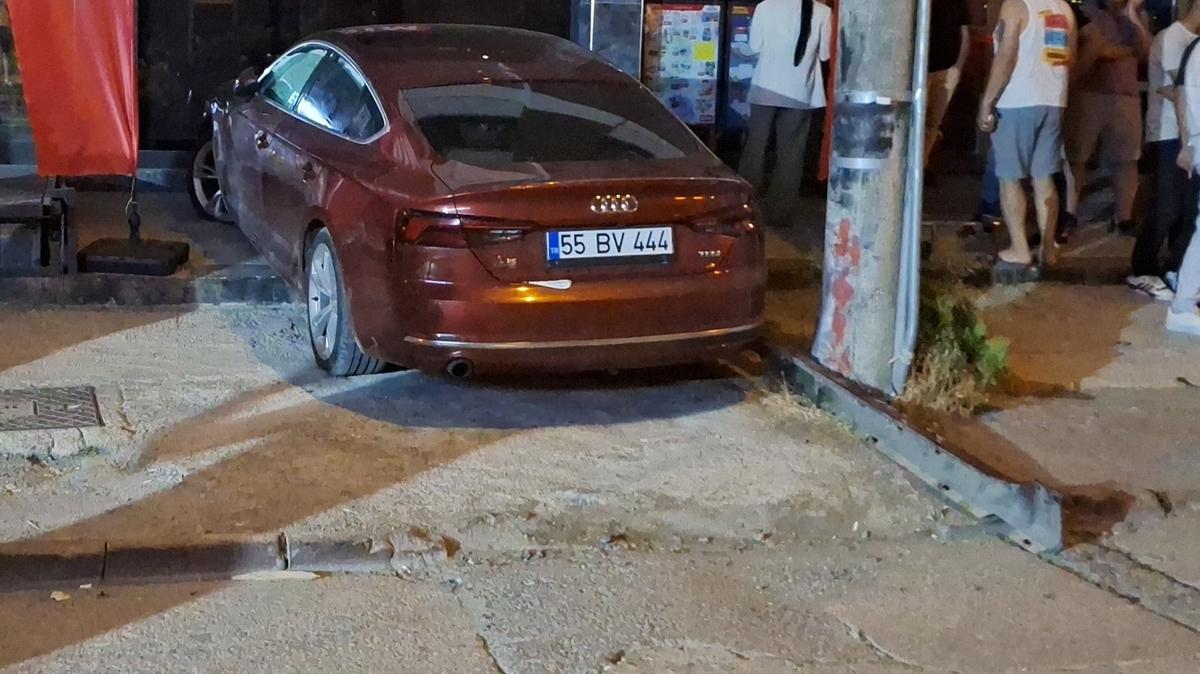 Samsun'da trafik kazas: 4 yaral