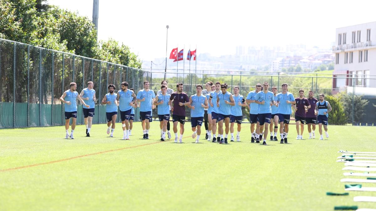 Trabzonspor'da sezon hazrlklar devam ediyor